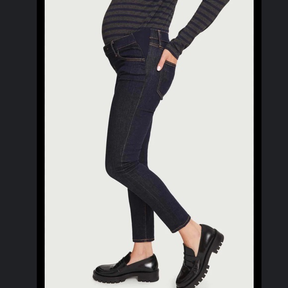 HATCH The Slim Maternity Jean in Rinse 29 - Picture 1 of 12